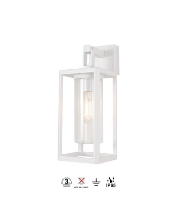 ALPS * APLIQUE 1L E27 IP65 BLANCO